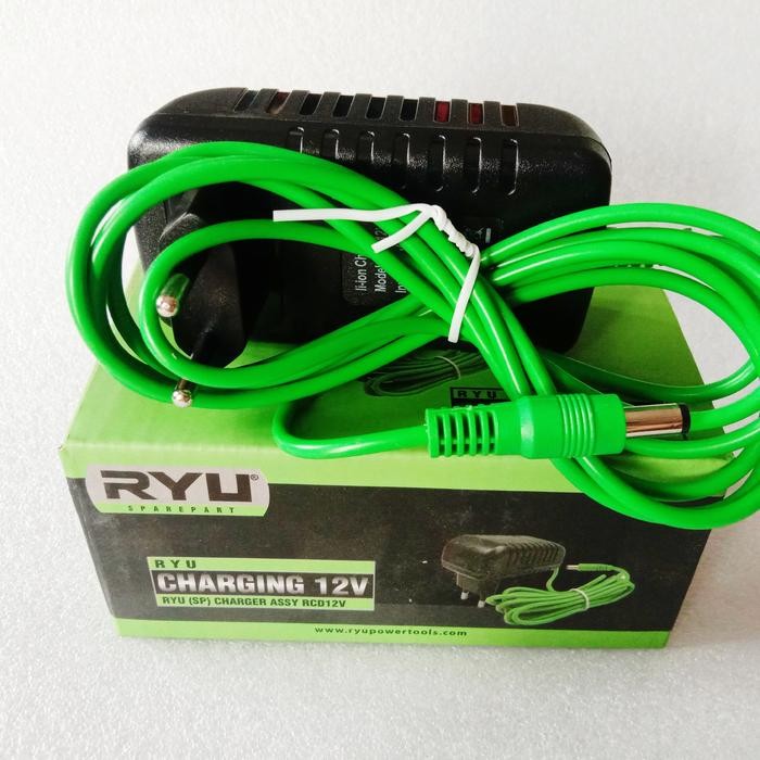 Charger adaptor baterai bor Ryu rcd 12v original