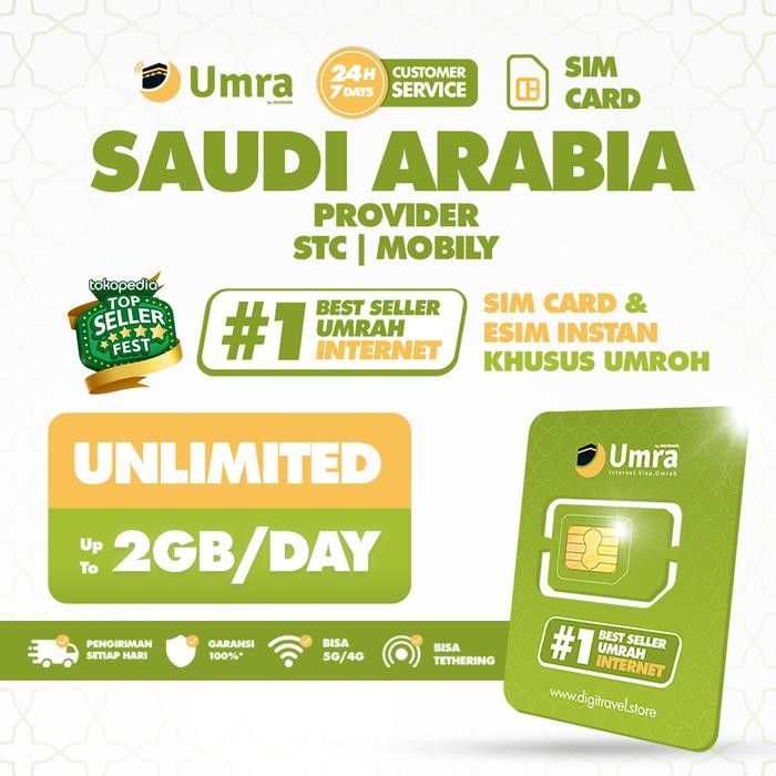 EraCell- Sim Card Saudi Arabia Unlimited Simcard Arab Saudi Haji Umroh Unlimited Sim Card