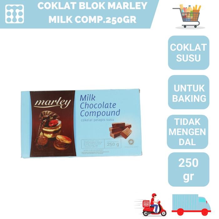 

COKLAT BLOK MARLEY MILK COMPOUND 250GR