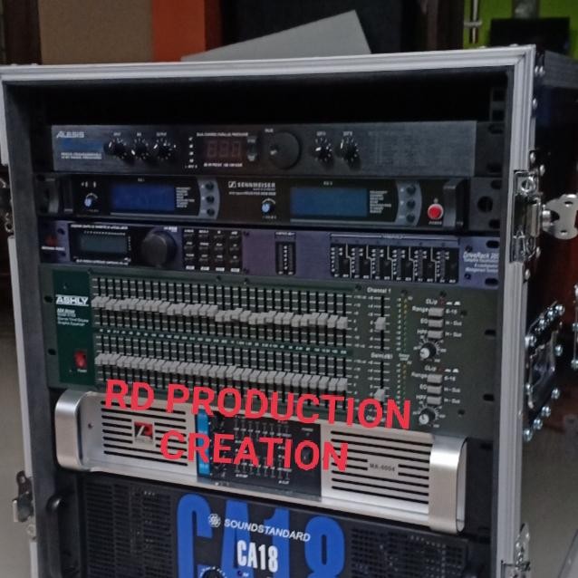 HARDCASE ASESORIS 12U RAK ASESORIS RAK SOUND SYSTEM