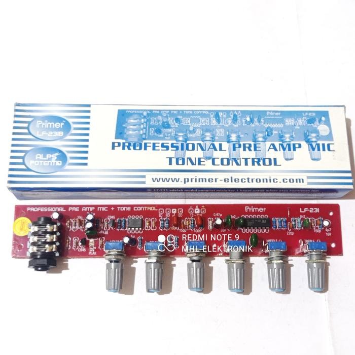 Professional Per Amp Mic Tone Control Primer LF-231B