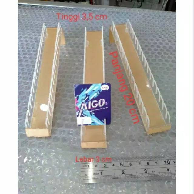 Terlaris Pajangan kartu dudukan voucher kuota akrilik voucher kuota