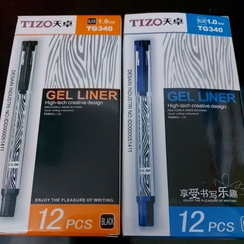 

Pen Gel Liner Tizo TG 340 1.0mm