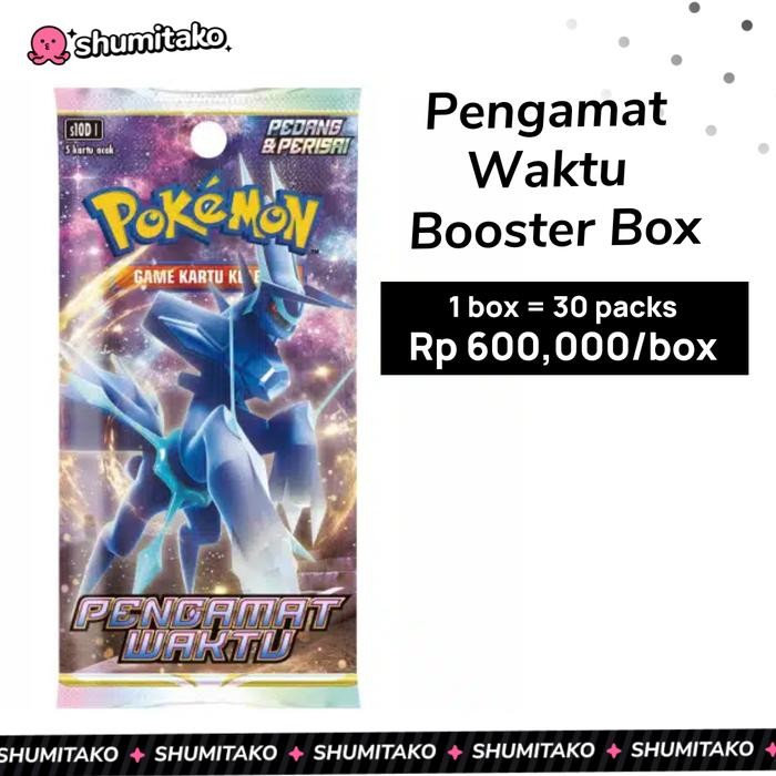 Kartu Pokemon TCG Indonesia Pengamat Waktu S10D Booster Box
