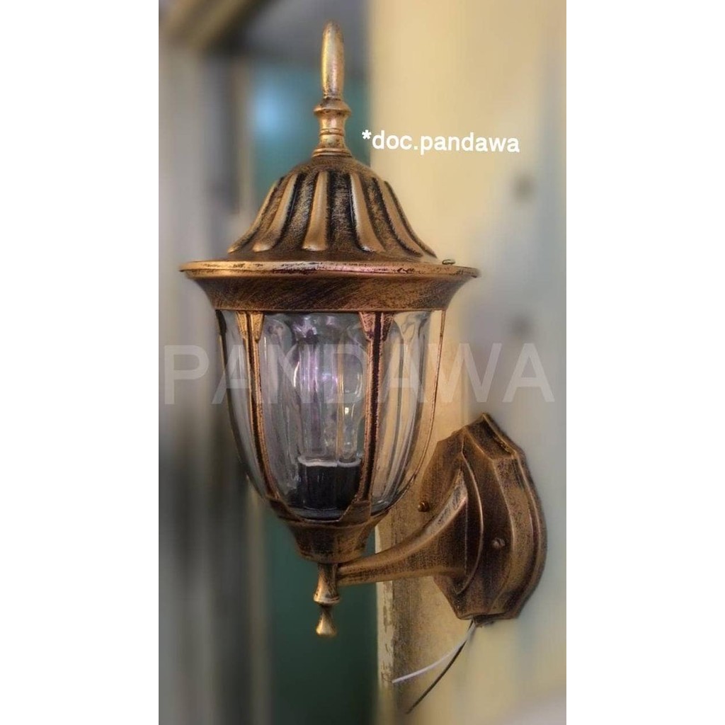 lampu dinding klasik antik teras outdoor taman