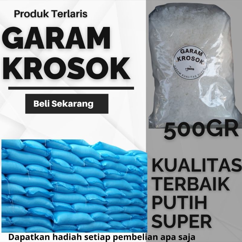 

GARAM KASAR 500GR - GARAM KROSOK - GARAM MADURA - GARAM MURAH - GARAM PROMO - GARAM BOILER - GARAM