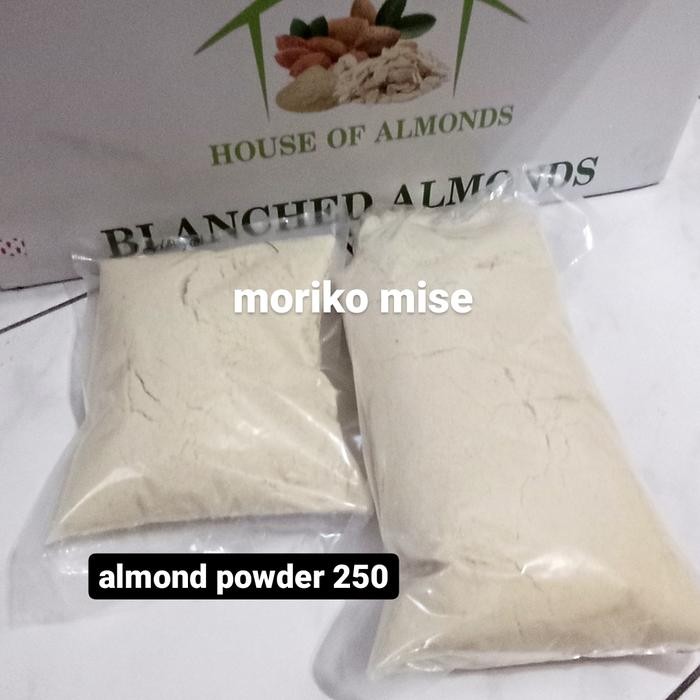 

Viral Tepung Almond Flour 250G / Almond Powder Bubuk / Blanched Almonds Olam Packing Aman