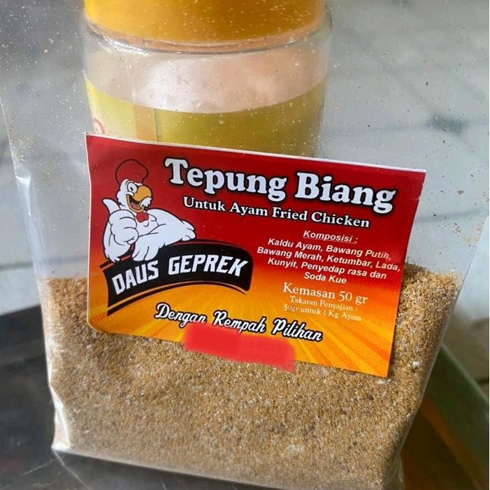 

Viral 1Kg Tepung Biang Premiun Untuk Ayam Kripy Packing Aman