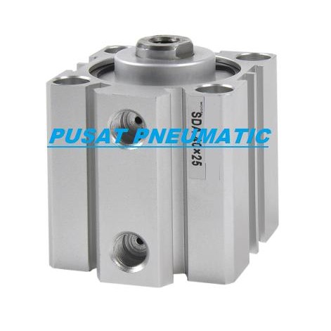 Pneumatic Compact Cylinder Sd 25X75 / Sda 25 X 75