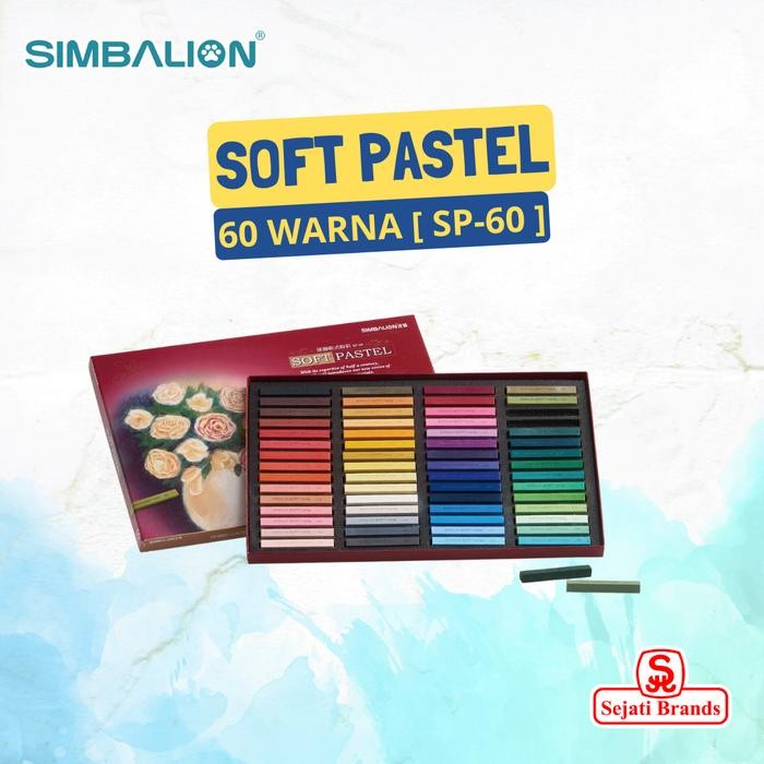 

Simbalion Soft Pastel 60 Colors #Gratisongkir