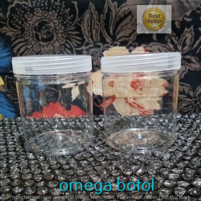Toples Bulat 500ml Toples Bawang Goreng 500ml Plastik PET