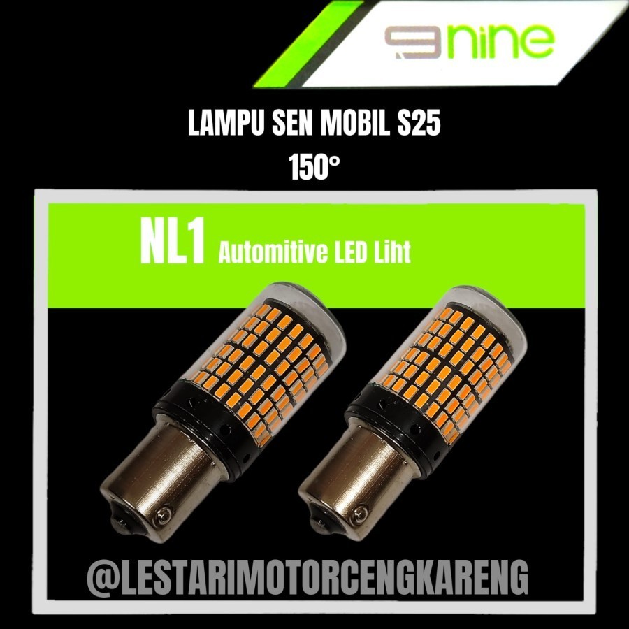 Luminos Led Lampu Sen Sein Mobil Super ght Canbus Free S25 114 Led