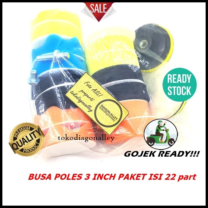Sponge Poles Busa Poles Mobil Polishing Sponds Spond Poles Wol Poles 3 Inch Paket