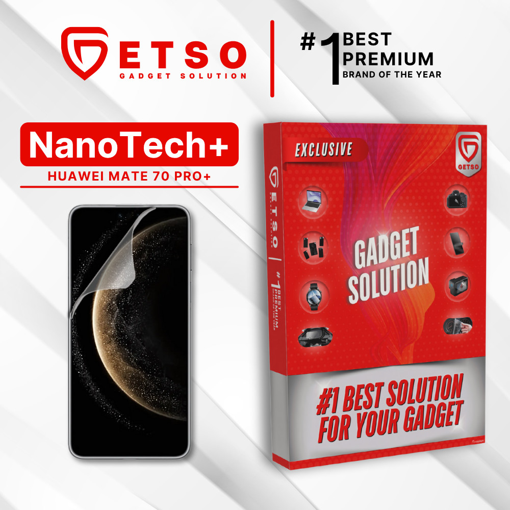 GETSO EPU BIO GENESIS Hydrogel for Huawei Mate 70 Pro+ / Screen Guard (Nanotech+ 100% Recycle) Premi