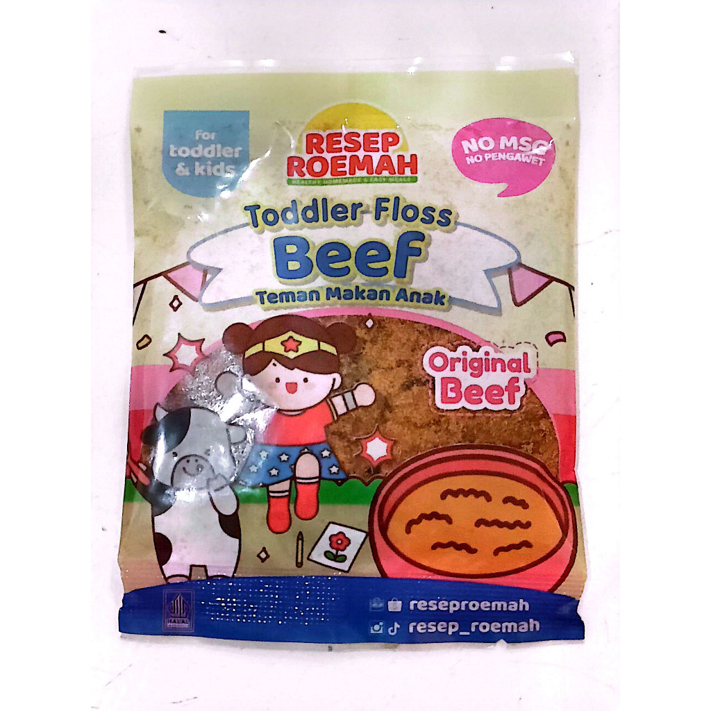 

Resep Roemah TODDLER FLOSS / ABON SAPI DAN ABON AYAM 15GR 10mo+