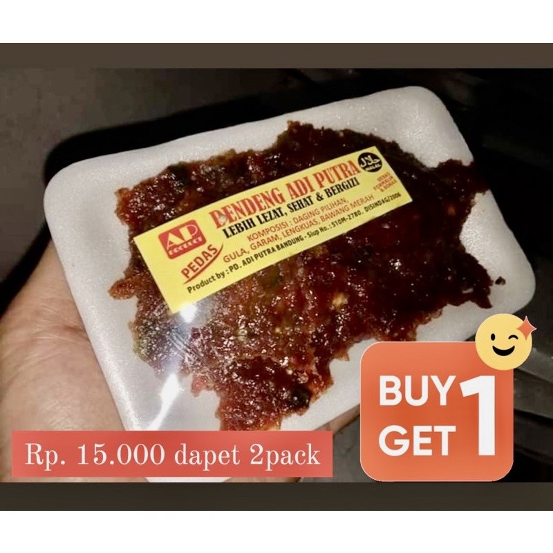 

Dendeng Sapi adi putra ( buy 1 get 1 )