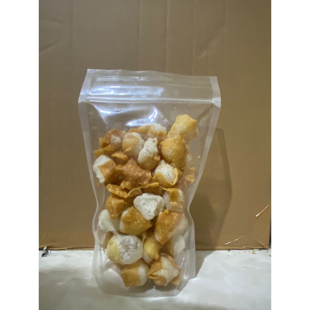 

Toping BASO ACI Lengkap Siomay Mini Batagor Gurilem Cuanki Cikur Ukuran 100gram