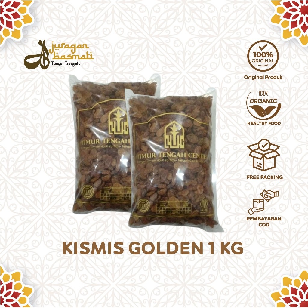 

KISMIS KUNING 1KG Golden Raisin