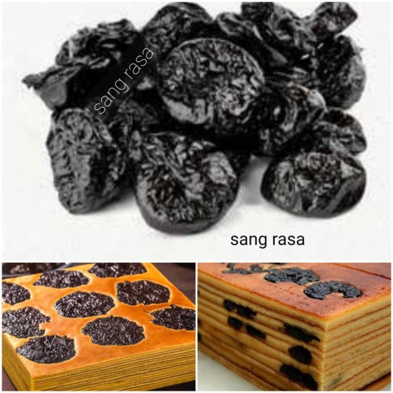 

pitted prunes 200 gram. best seller buat lapis legit