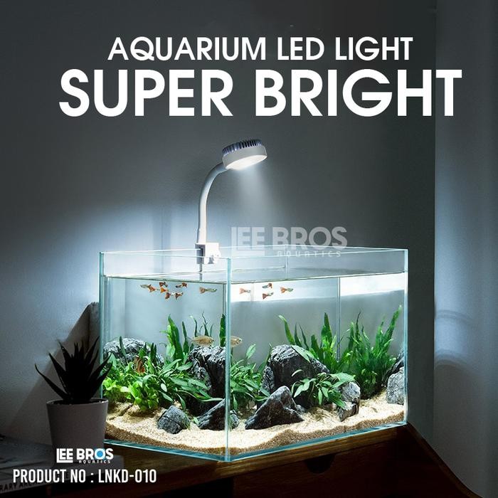 PREMIUM Lampu Led Aquarium / Lampu Akuarium / Lampu Aquascape Jepit