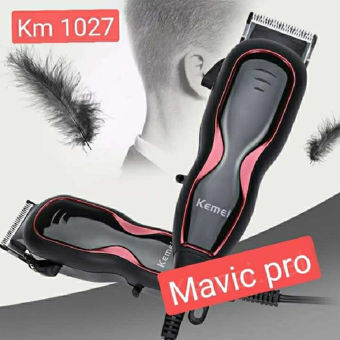 PREMIUM Mesin Alat Cukur Rambut Kemei KM-1027 Electrik Hair Clipper