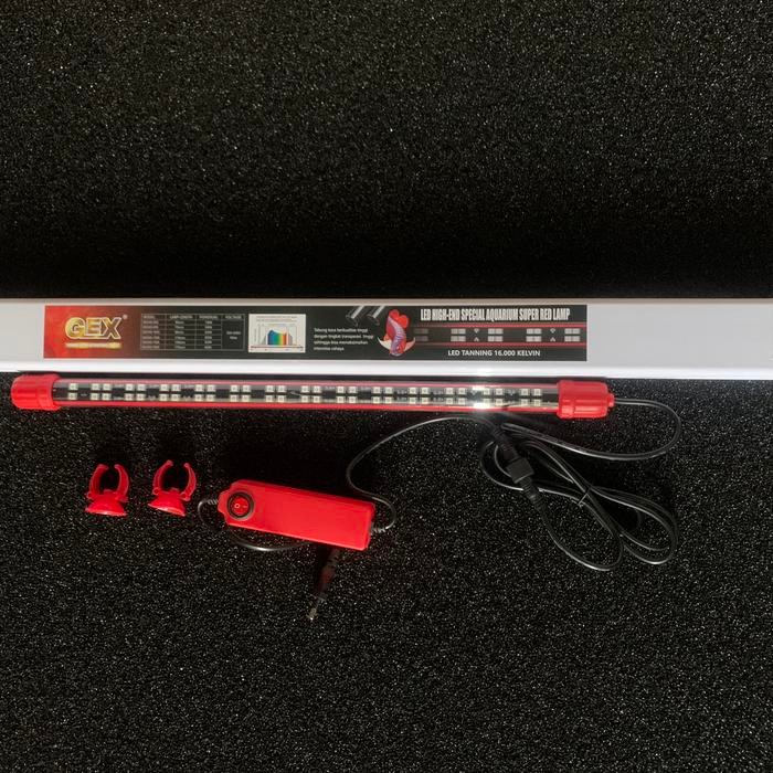 PREMIUM LAMPU AQUARIUM LED TANNING ARWANA GEX T8 4D 600 - T8 4D 1800