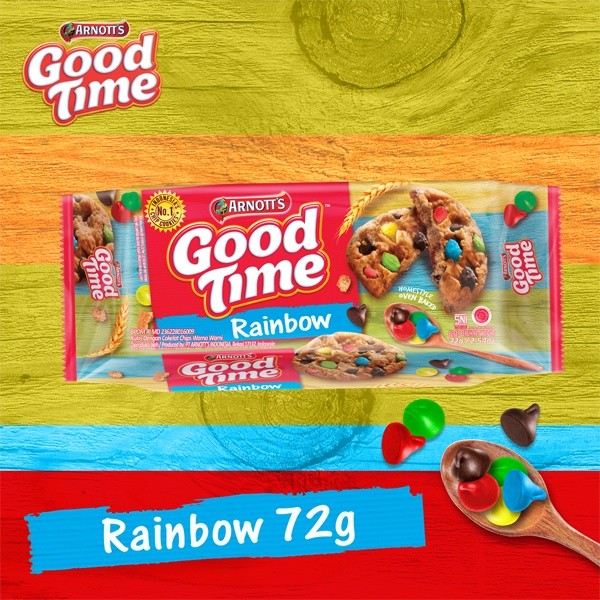 

Arnott Good Time cookies 72g 72 gram Arnot Arnott's