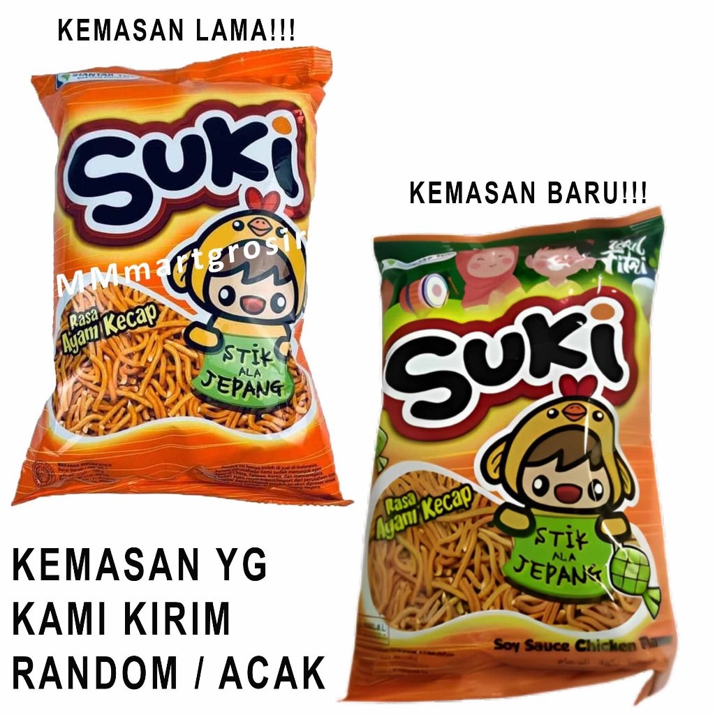 

Suki Snack / Snack Stik Ala Jepang / Cemilan Snack Rasa Ayam Kecap / 95gr