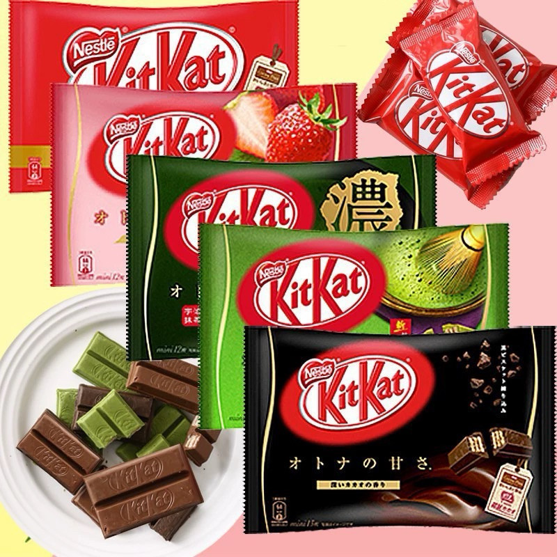 

Nestle Kitkat Chocolate Wafer Jepang Kitkat Matcha Kitkat Starwbery Kitkat Milktea