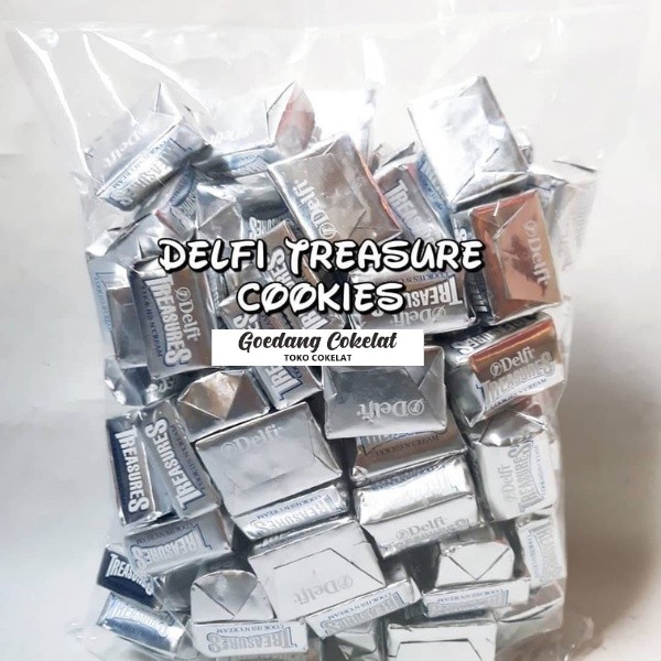 

Coklat Delfi Treasures Almond Cookies 1KG (96PCS)