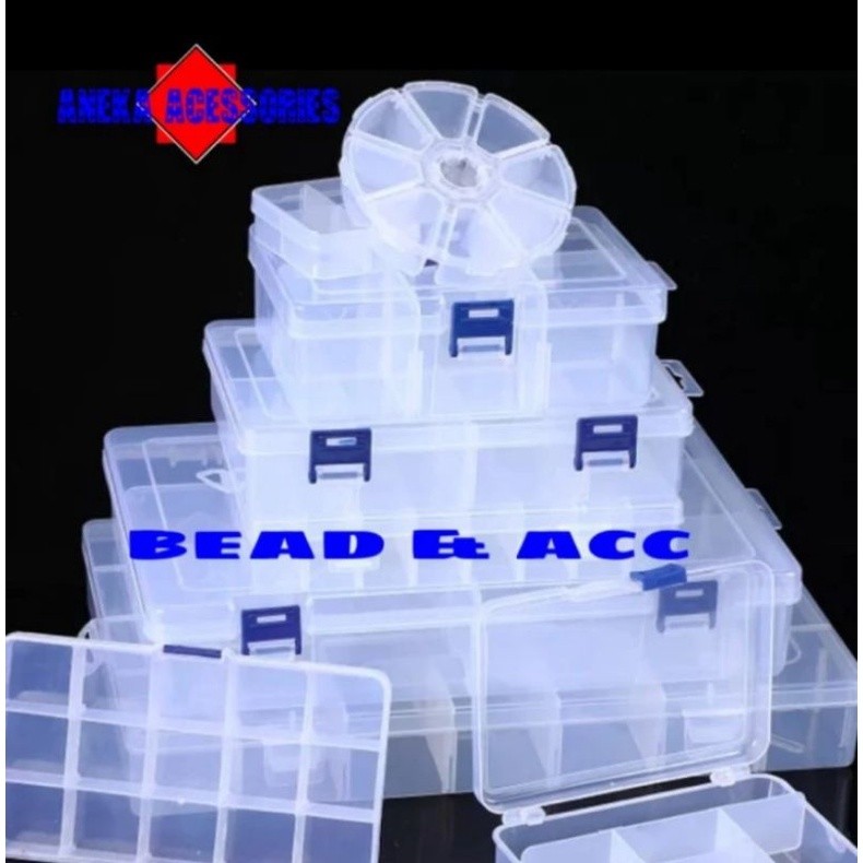 BOX SEKAT/KOTAK SEKAT PENYIMPANAN MANIK MANIK/BOX STORAGE SERBAGUNA