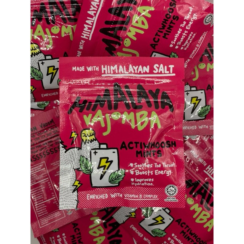 

READY STOCK Himalaya Salt Vajomba Candy / Permen Import Mint