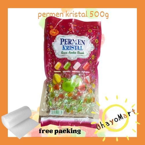 

Chen Liang Ji Permen Kristal Rasa Aneka Buah /Crystal fruit Candy 500g