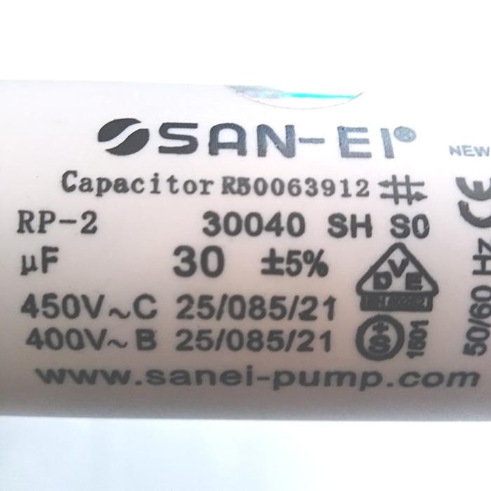 JTTOP" KAPASITOR 30UF 450 VAC CAPASITOR BULET CONDENSATOR SPAREPARTS DINAMO