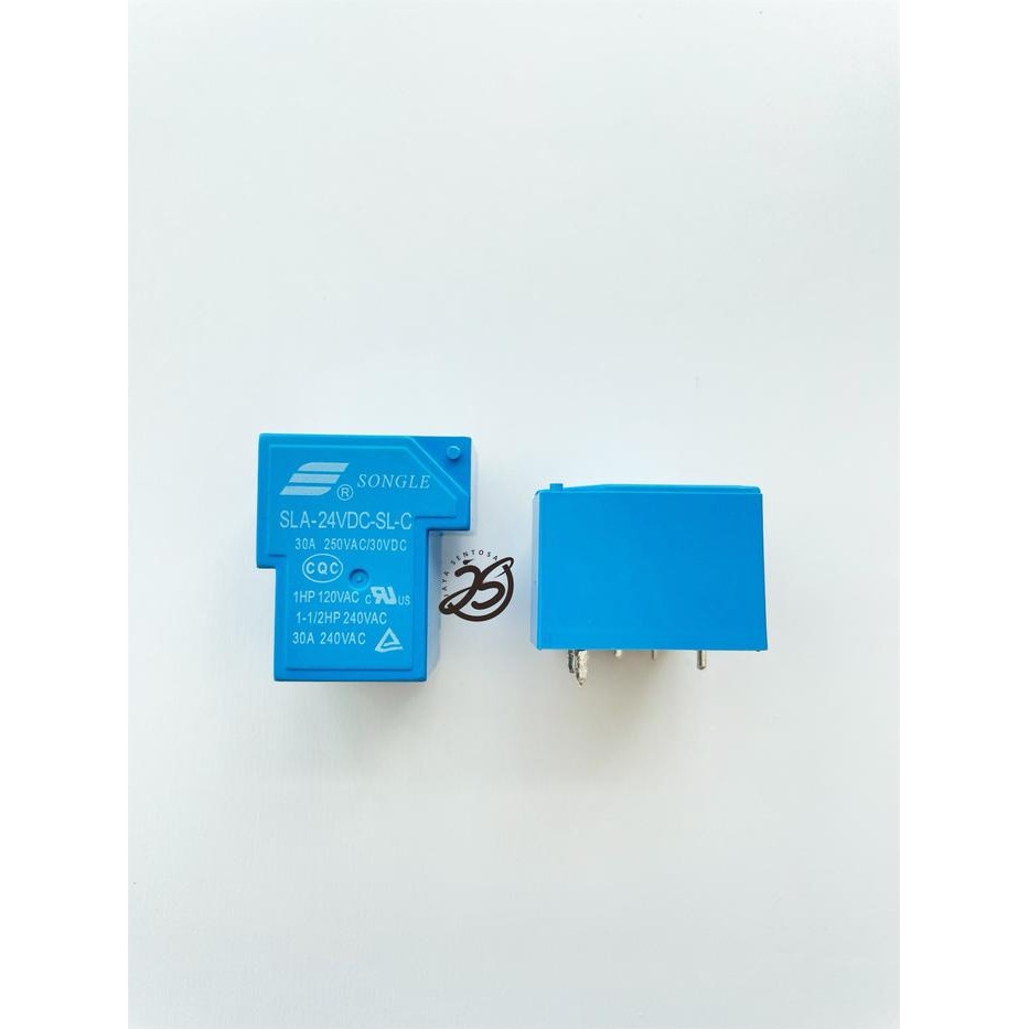 JTTOP" RELAY KODOK 6PIN SONGLE 24V 30A 24V 6 KAKI RELAY KODOK SONGLE ASLI
