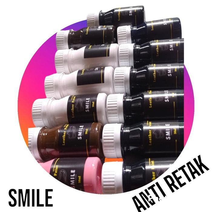 DISKON LEATHER PAINT CAT SEPATU KULIT SINTETIS SOL MIDSOLE ANTI LUNTUR .CAT TAS KULIT SINTETIS SHOES