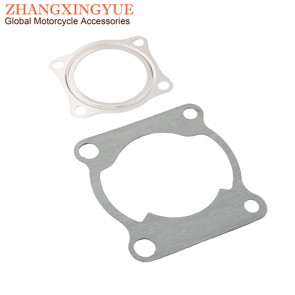 IMPORT MOTORCYCLE CYLINDER GASKET SET TOP END FOR YAMAHA DT125 DT 125CC 2A6-11181-00 18G-11351-02