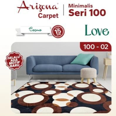 KARPET ARIZONA KARPET MALAYSIA EMPUK SIZE JUMBO 190x220 cm