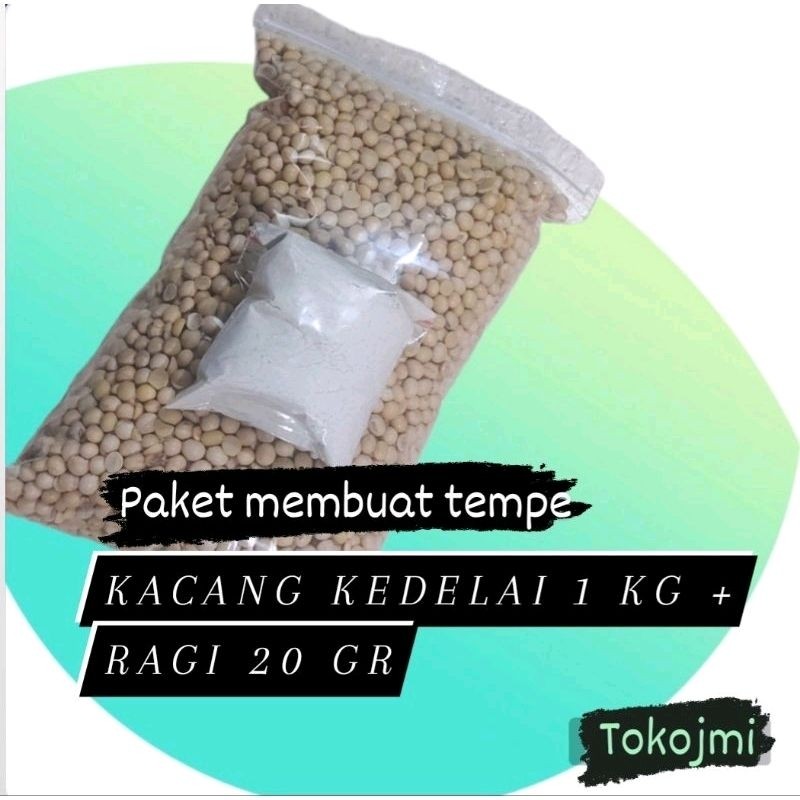 

PAKET KEDELAI 1KG + RAGI RAPRIMA 20GR