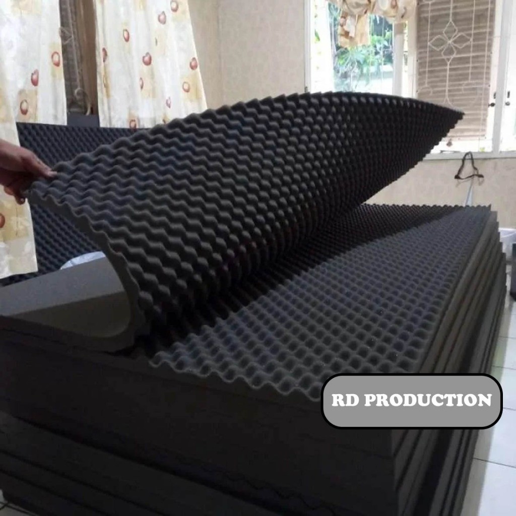 BUSA TELUR 4CM untuk hardcase/busa flight case/ruangan/peredam ruangan/peredam suara/peredam