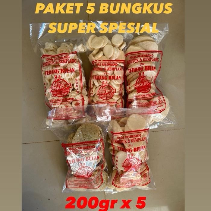 

JTTOP" PAKET 5 BUNGKUS KERUPUK SUPER SPESIAL