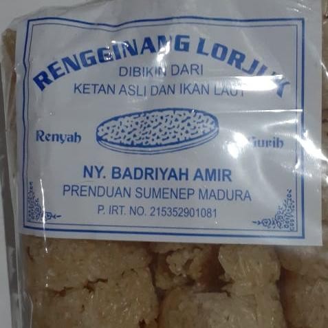 

JTTOP" KERUPUK RENGGINANG LORJUK KRUPUK KETAN DAN IKAN LAUT - ASLI SUMENEP