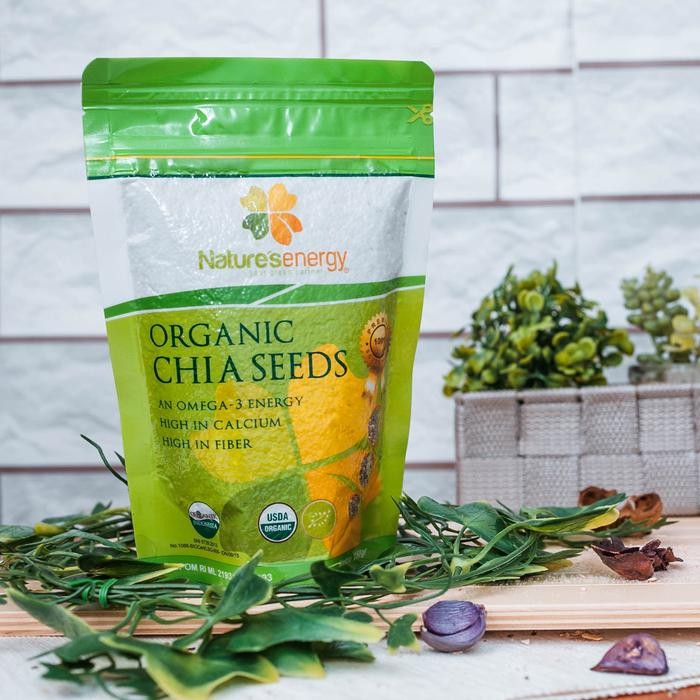 

JTTOP" NATURE'S ENERGY ORGANIC BLACK CHIA SEED - 500G