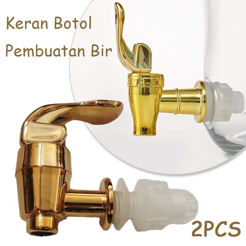 2pcs Keran Air Dispenser Keran Dispenser Kaca Universal Dispenser Keran Kran Dispenser Air For Tong