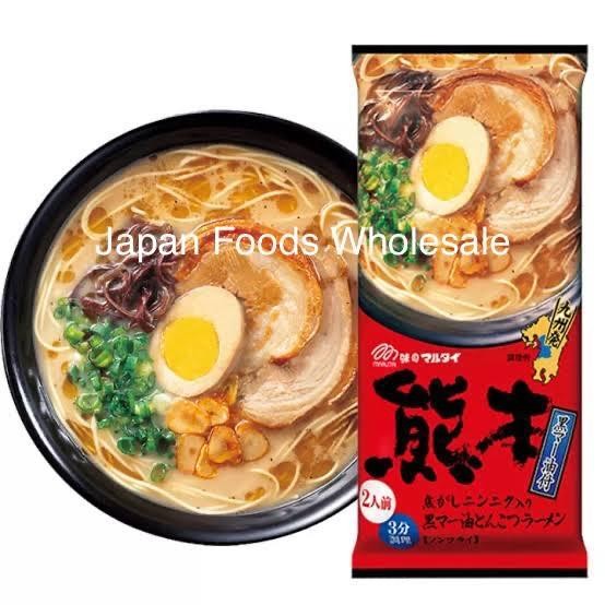 

Promo Terbatas Marutai Kumamoto Kuro Mahyu Tonkatsu Ramen 186Gr / Ramen Jepang Aman
