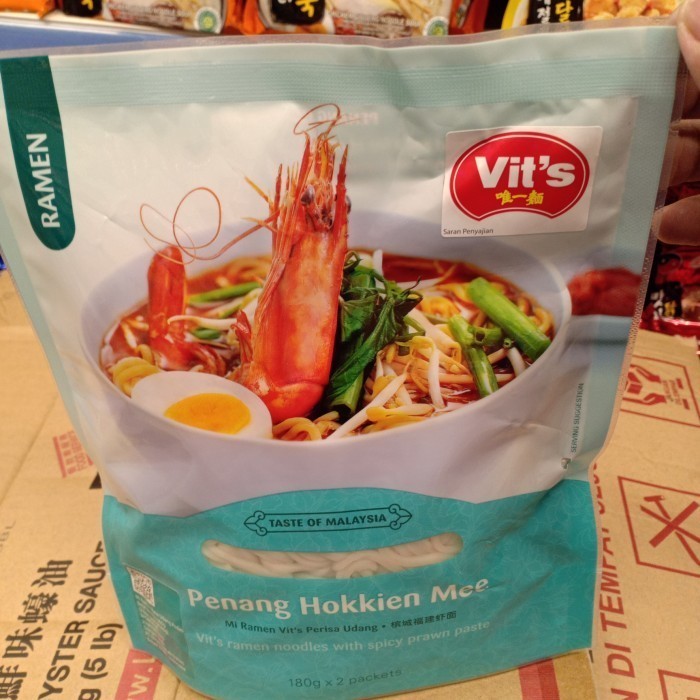 

Sale Terbatas Vit'S Ramen Penang Hokkien Mee 180Gr Aman