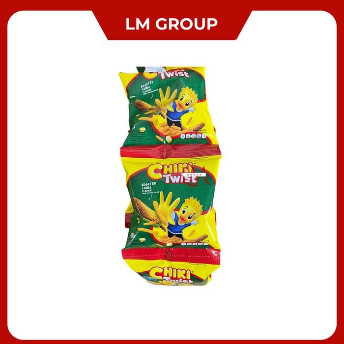 

JTTOP" CHIKI TWIST 2000 ROASTED CORN 1 RENCENG ISI 10 PCS LM SNACK
