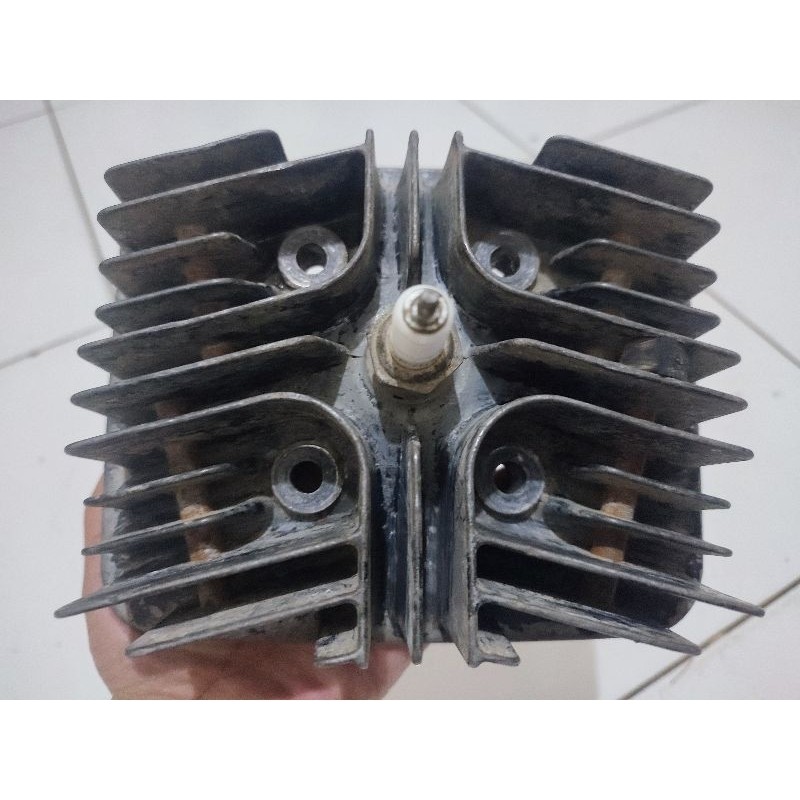 Blok Head Kop Fizr Original Copotan Berkode 3XA Belum Papasan Lubang Busi Masih Original