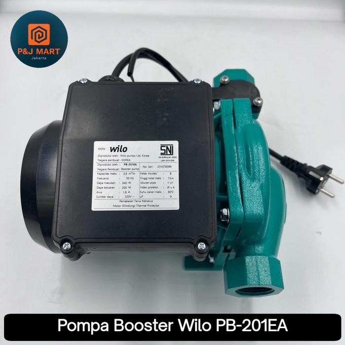 Menarik Pompa Booster / Dorong Wilo Pb-201Ea