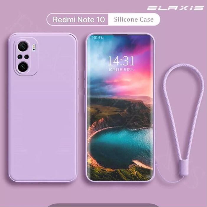 JTTOP" REDMI NOTE 10 / NOTE 10 PRO LIQUID TALI NAGITA SILIKON SOFT CASE HP